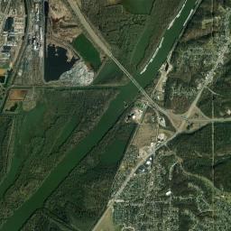 North Pekin High Resolution Satellite Map