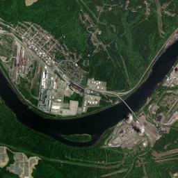 Midland High Resolution Satellite Map