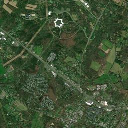 Whitehouse Station High Resolution Satellite Map