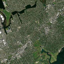 Cedarhurst High Resolution Satellite Map