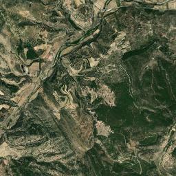 Todolella High Resolution Satellite Map