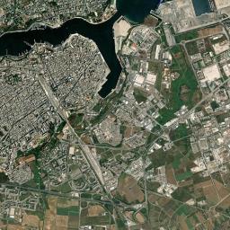 Brindisi High Resolution Satellite Map