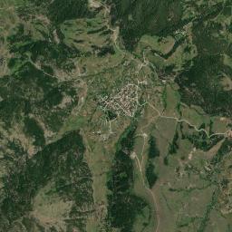 Voskopojë High Resolution Satellite Map