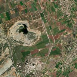 Filótas High Resolution Satellite Map