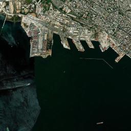 Thessaloníki High Resolution Satellite Map