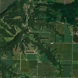 Aerial view of Tyson Creek