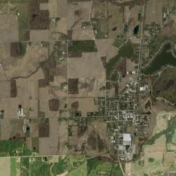 Geneva High Resolution Satellite Map