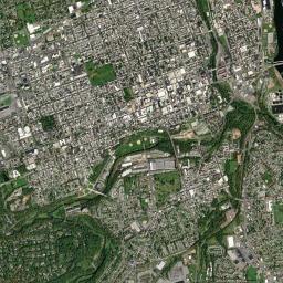 Allentown High Resolution Satellite Map