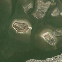 Seaside High Resolution Satellite Map