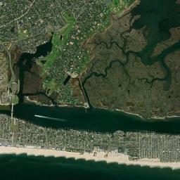 Atlantic Beach High Resolution Satellite Map