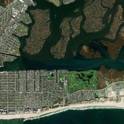 Barnum Island High Resolution Satellite Map