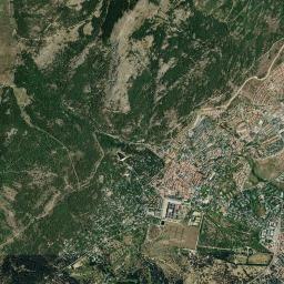 San Lorenzo de El Escorial High Resolution Satellite Map