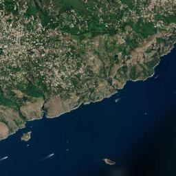 Massa Lubrense High Resolution Satellite Map