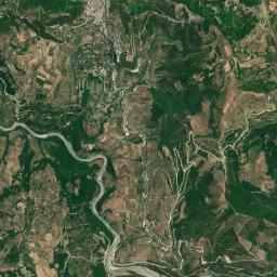 Poliçan High Resolution Satellite Map