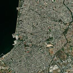 Kalamariá High Resolution Satellite Map