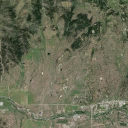 Hayfork High Resolution Satellite Map