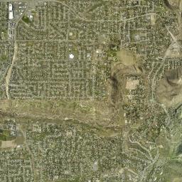 Granite High Resolution Satellite Map