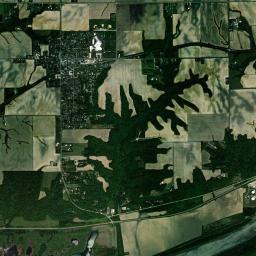 Glasford High Resolution Satellite Map