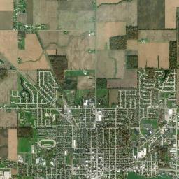 Celina High Resolution Satellite Map