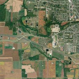 Auglaize County High Resolution Satellite Map