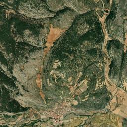 Orihuela del Tremedal High Resolution Satellite Map