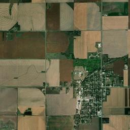 Clay Center High Resolution Satellite Map