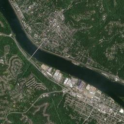 Coraopolis High Resolution Satellite Map