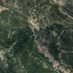 San Martín del Castañar High Resolution Satellite Map