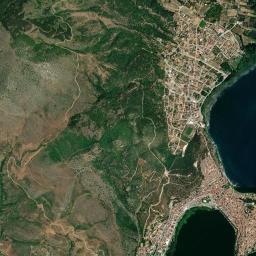 Kastoria High Resolution Satellite Map