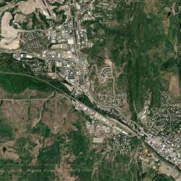 Steamboat Springs High Resolution Satellite Map