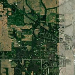 Twin Grove High Resolution Satellite Map