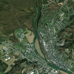 Huntingdon High Resolution Satellite Map