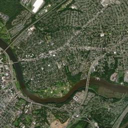 Highland Park High Resolution Satellite Map