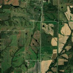 Worth County High Resolution Satellite Map