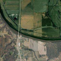 Aerial view of St. Francisville
