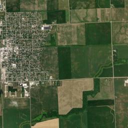 Hoopeston High Resolution Satellite Map