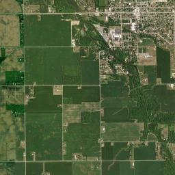 Greentown High Resolution Satellite Map