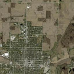 Hartford City High Resolution Satellite Map