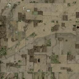 Blackford County High Resolution Satellite Map
