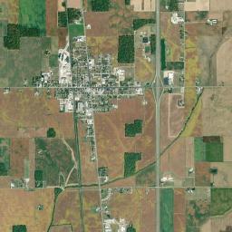 Botkins High Resolution Satellite Map