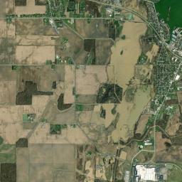 Russells Point High Resolution Satellite Map