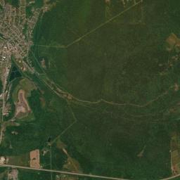 Nanty Glo High Resolution Satellite Map