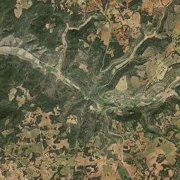 Hueva High Resolution Satellite Map