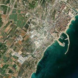 Vinaròs High Resolution Satellite Map