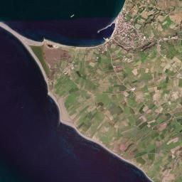 Kamariótissa High Resolution Satellite Map