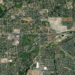 Cedar Hills High Resolution Satellite Map