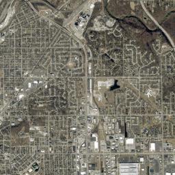 Lafayette High Resolution Satellite Map