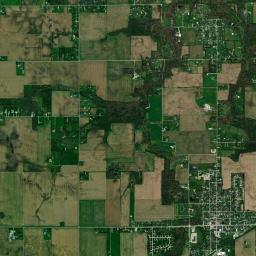 Russiaville High Resolution Satellite Map