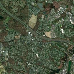 Matawan High Resolution Satellite Map