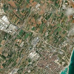Benicarló High Resolution Satellite Map